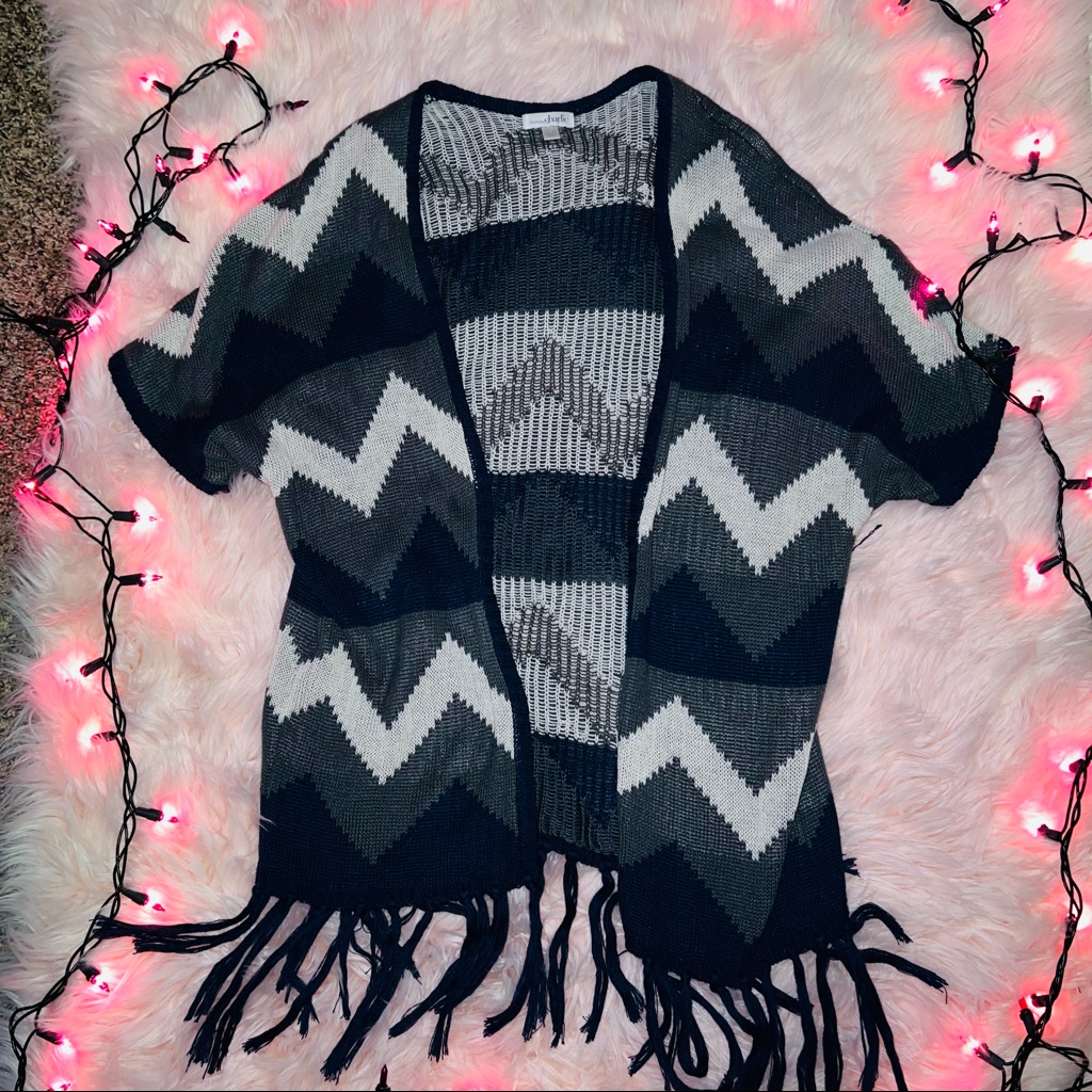 Zig Zag Cardigan